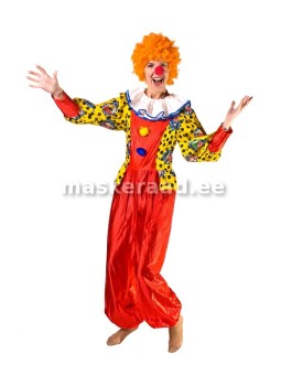 A clown in the Red