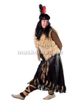 American Indian woman of the dark-nahkseelikuga