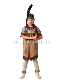 American Indian girl fleece-tuunikas