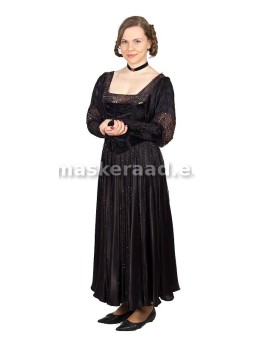 .The medieval black dress