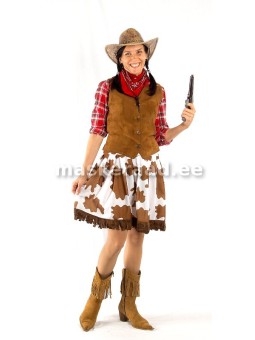 A Cowgirl skirt pruunilaigulises
