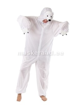 Jääkaru kostüüm täiskasvanutele