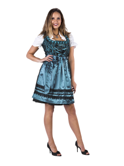 Baieri neiu stiilne sinise pitsiga kleit 40