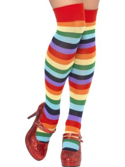 Clown Socks, Long, Multi-Coloured