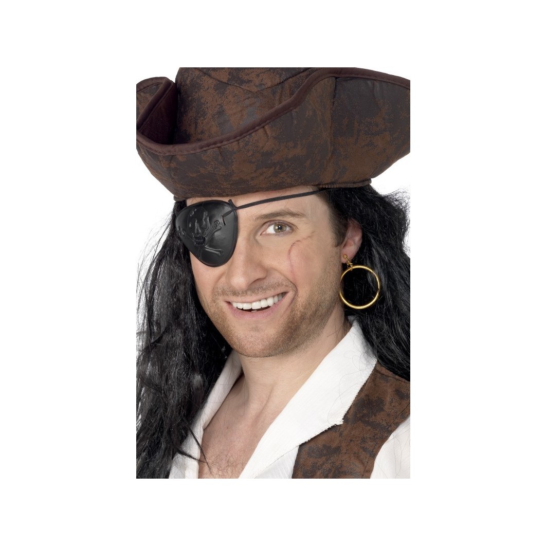Piraadi silmaklapp ja kõrvarõngas