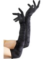 Velveteen Gloves Black