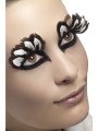 Eyelashes, Feather, Brown, Contains Glue