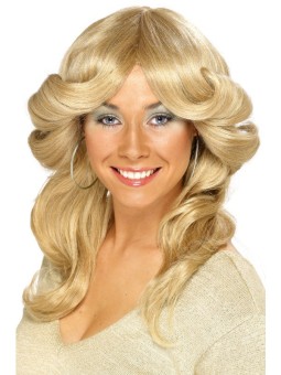 70'S Flick Wig,Blonde