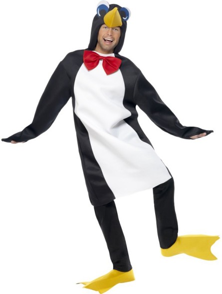 Penguin Costume In White and Black
