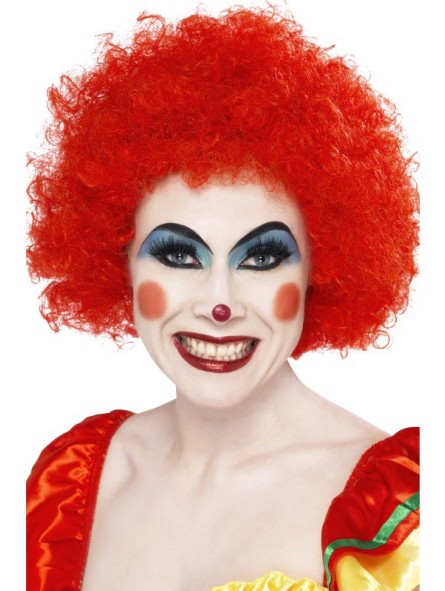 Crazy Clown Wig,Red