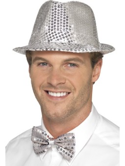 Sequin Trilby Hat