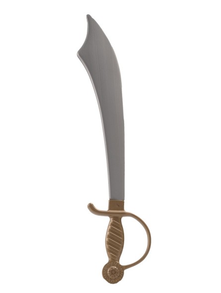 Piraadi mõõk vaskse käepidemega, plastik 52cm