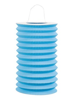 Silinder sinine paberlatern 15cm