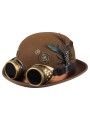 Steampunk kaabu prillidega