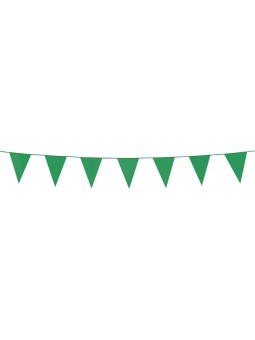 Dekoratsioon-rohelised suured lipukesed 10m
