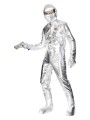 Hõbedane kosmonaudi kostüüm- M