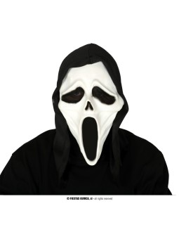 Valge karjuva kummituse mask