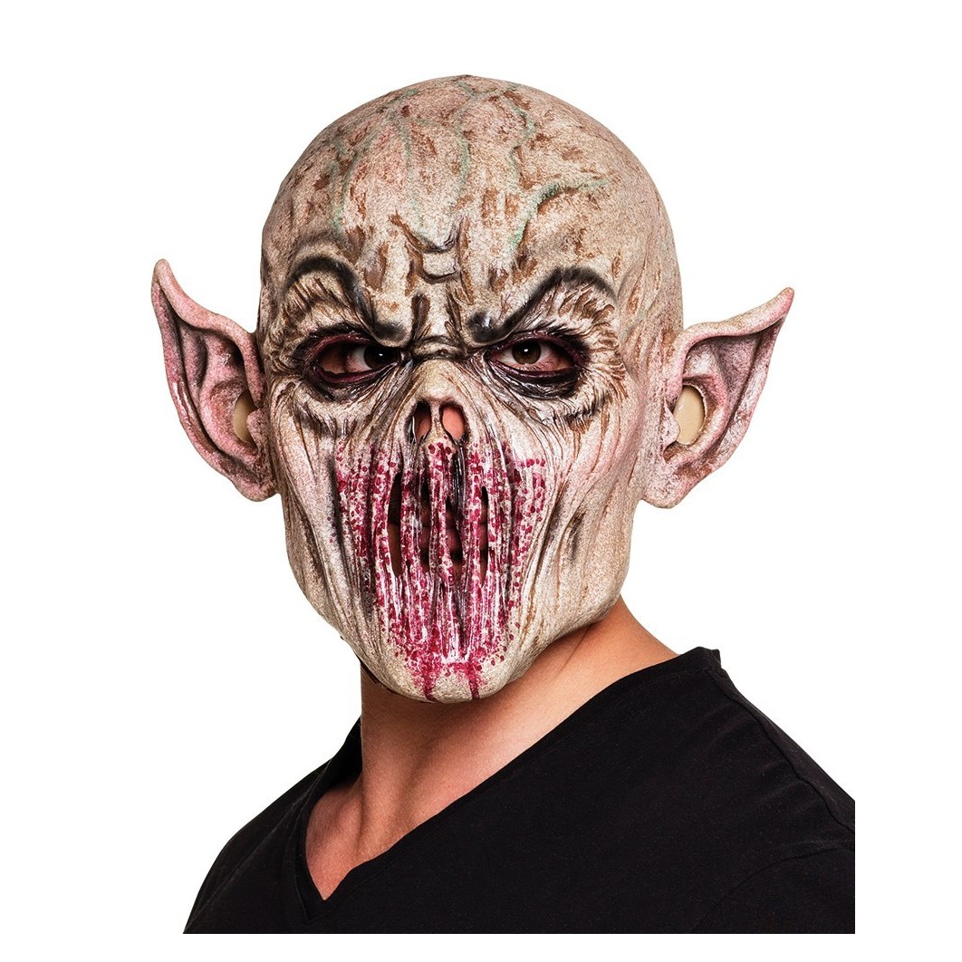 Lateks zombi tulnuka mask