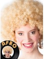 Afro parukas blond