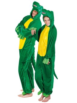 Rohelise dinosauruse kostüüm täiskasvanutele- 195cm