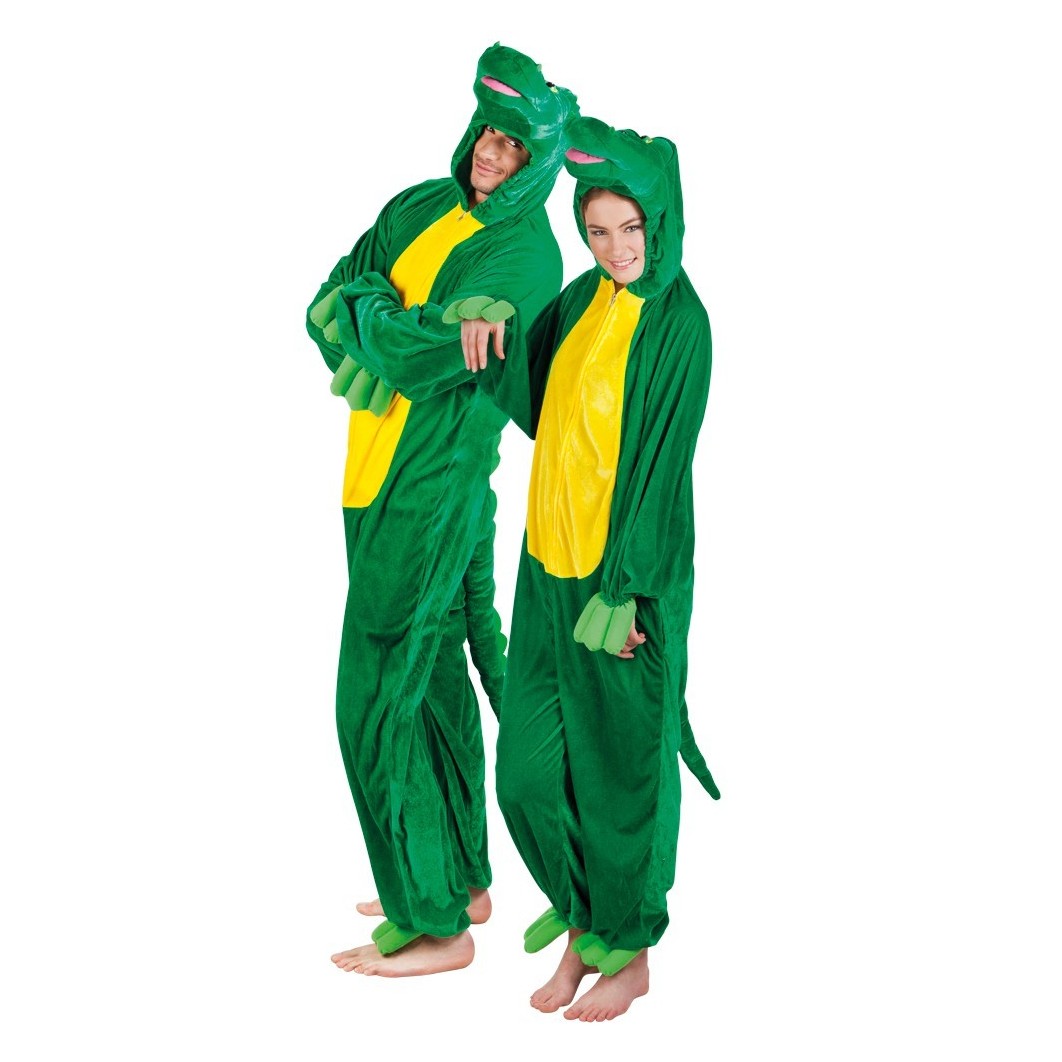 Rohelise dinosauruse kostüüm täiskasvanutele- 195cm
