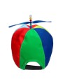 Värviline nokamüts propelleriga